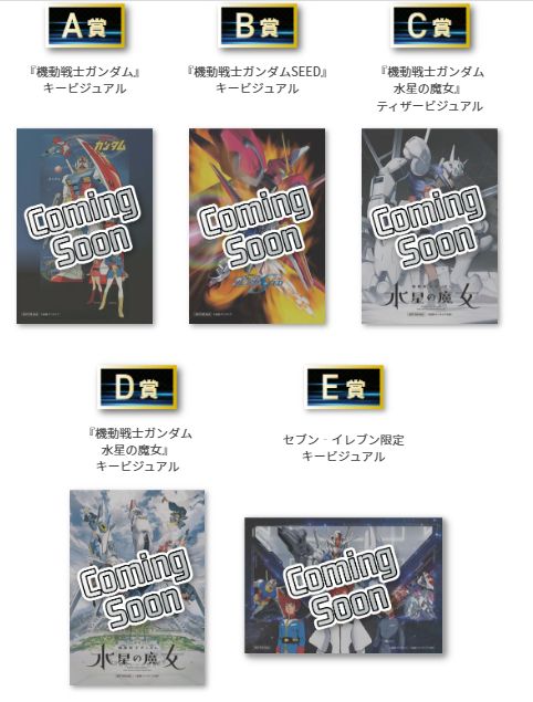 セブンイレブン×機動戦士ガンダム「オリジナルブロマイド」第2弾