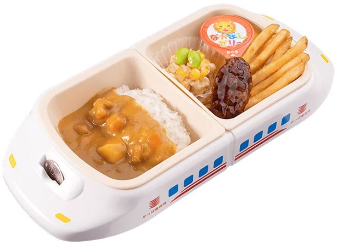 かっぱ寿司「おこさまカレーセット」(プチガチャコイン付き)