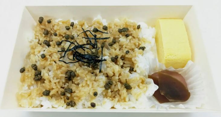 「象印銀白おにぎり」うなぎのないうなぎのたれごはん弁当(阪急阪神百貨店)