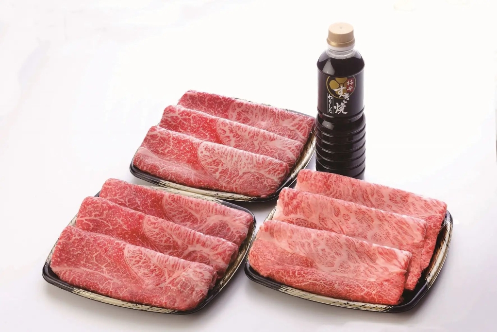 “柿安の肉福袋”2024年「A5最高ランク 黒毛和牛 すき焼食べくらべ福袋」