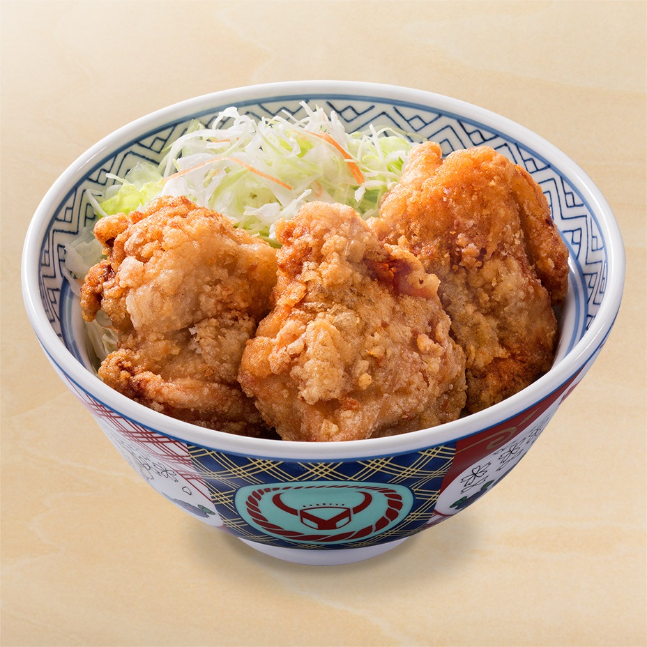 吉野家 「から揚げ丼並盛」