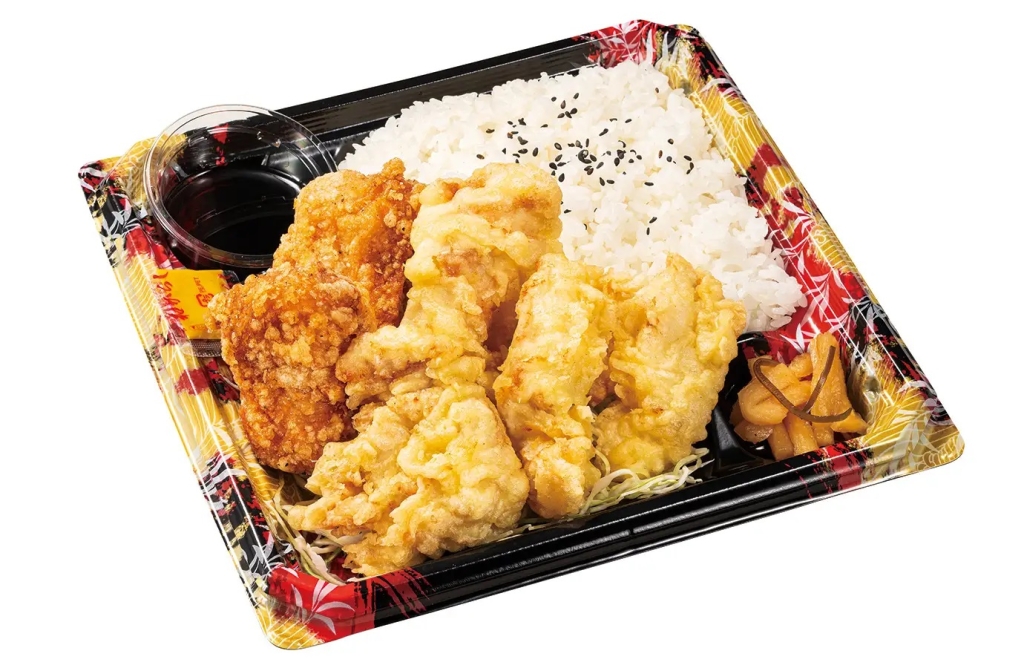 からあげ縁 「とり天合盛り弁当」