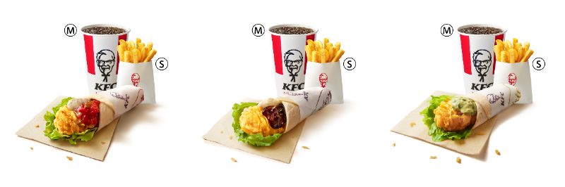 KFC「ケンタランチ」ツイスターセットメニュー