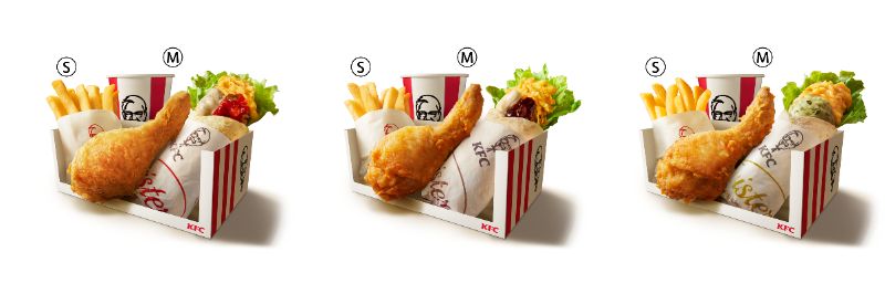 KFC「ケンタランチ」ツイスター「よくばりセット」