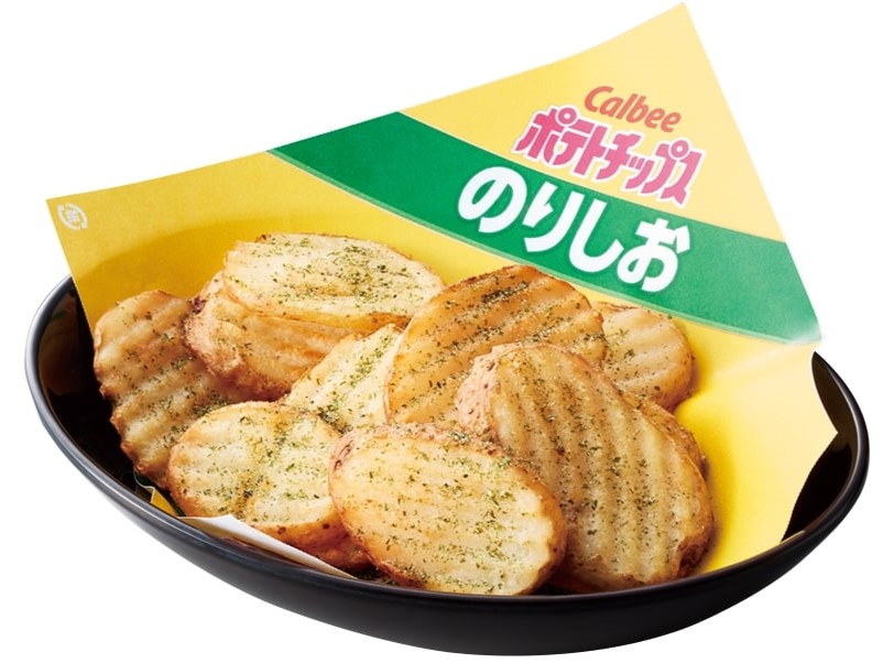 焼肉きんぐ「Calbee のりしおポテトフライ」