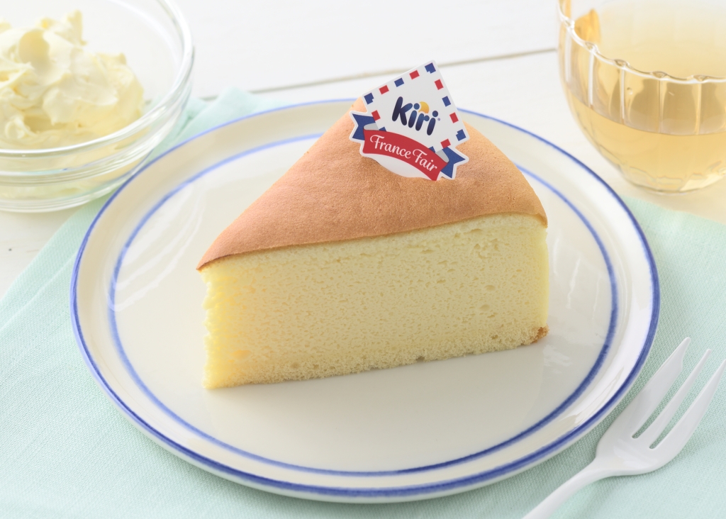 銀座コージーコーナー「チーズケーキ」/Kiri「キリ クリームチーズ」使用