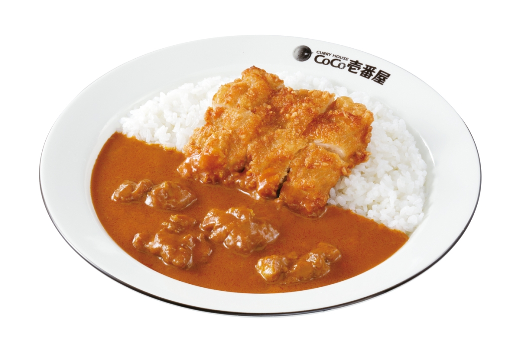 ココイチ「バターチキンカレー」+パリパリチキン