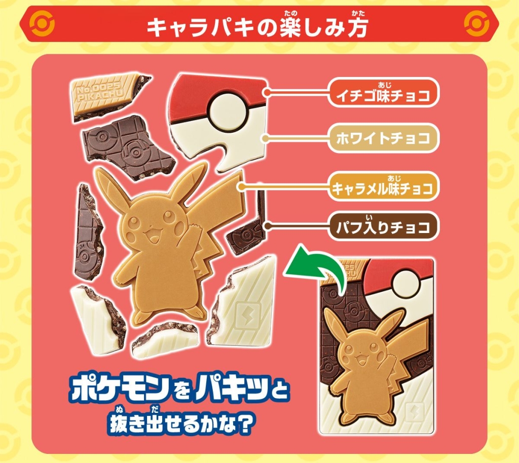 バンダイ「ポケットモンスター キャラパキ」楽しみ方