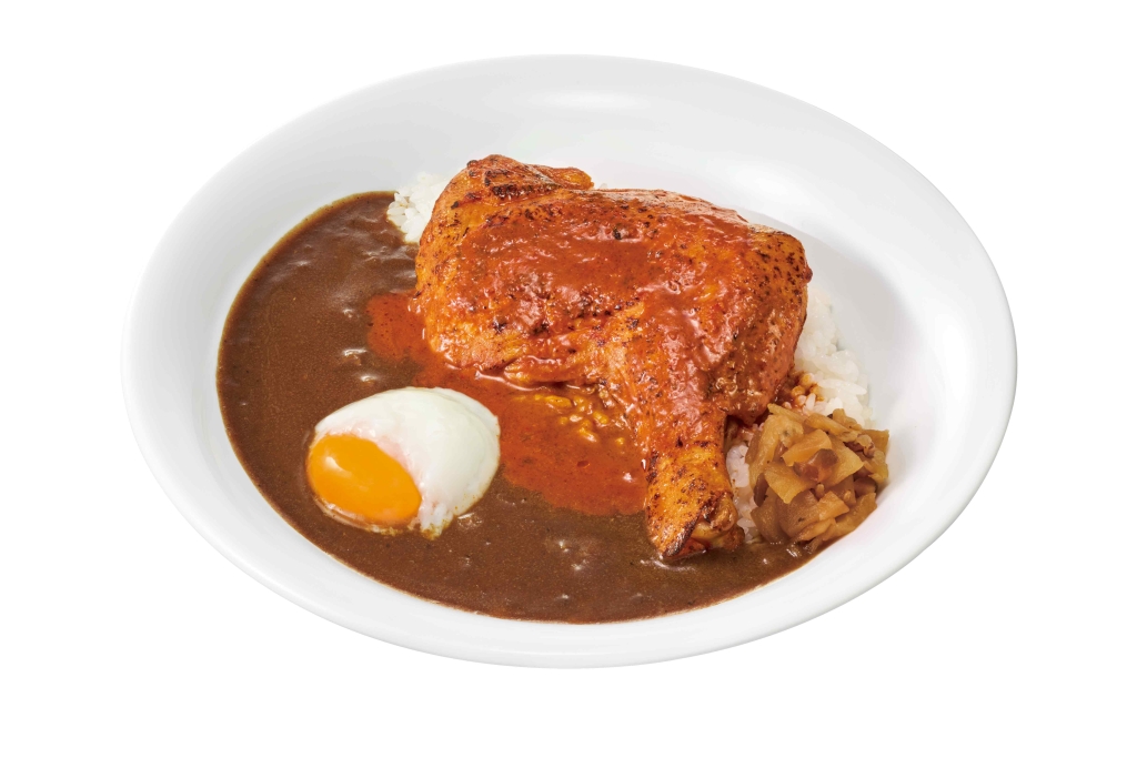 すき家「おんたまタンドリーチキンカレー」