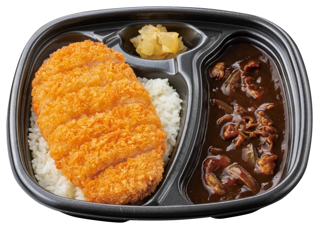 ほっともっと 「牛肉黒カレー(ロースカツ)」