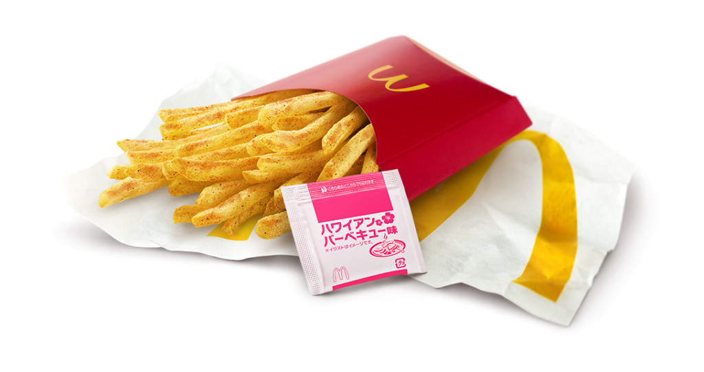 マクドナルド「シャカシャカポテト ハワイアンバーベキュー味