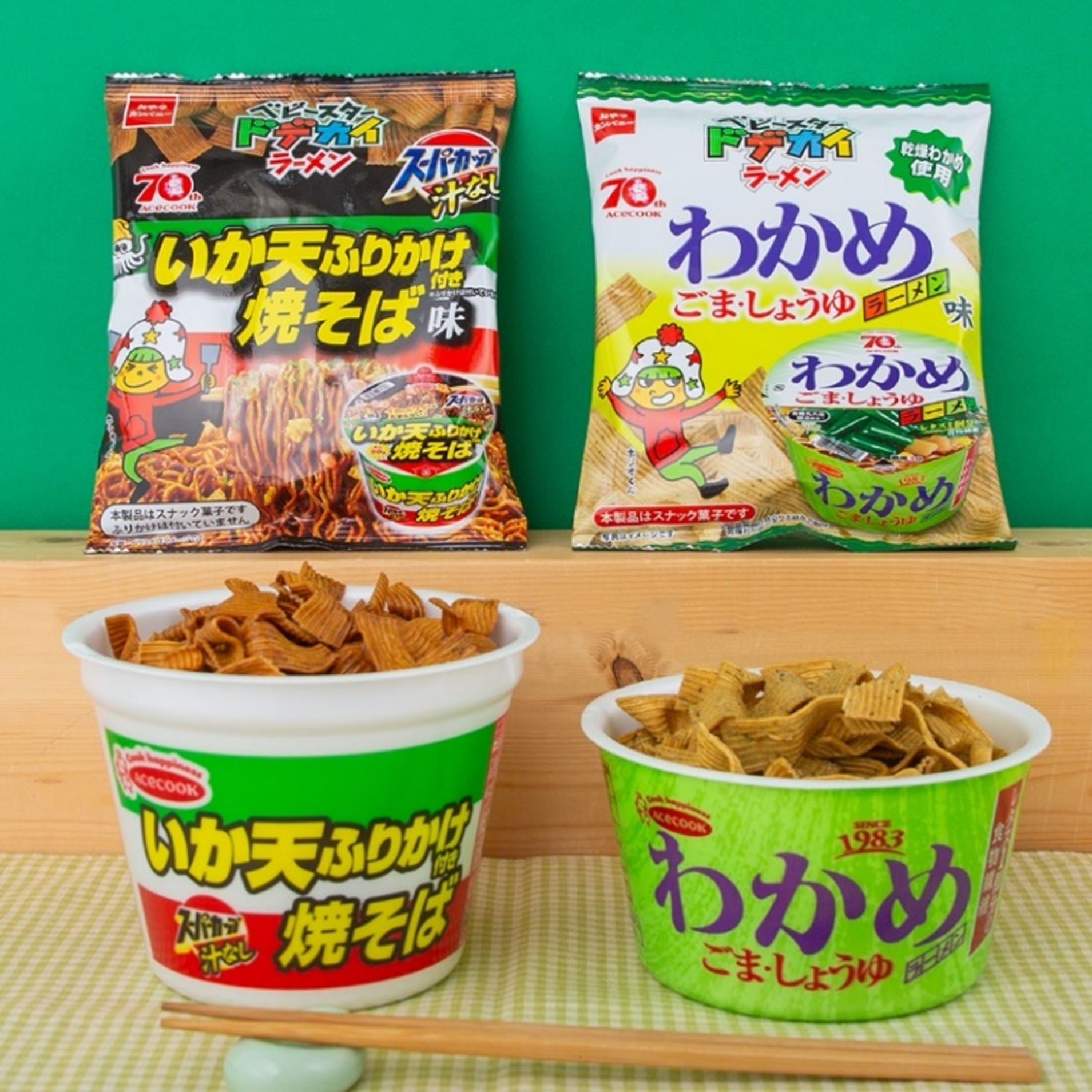 エースコック×ベビースタードデカイラーメン復活発売