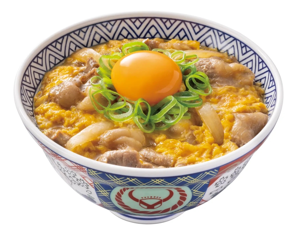 吉野家 「月見牛とじ丼」