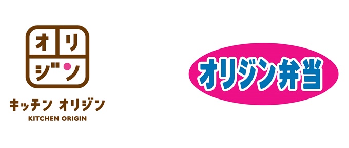 「キッチンオリジン」「オリジン弁当」ロゴ