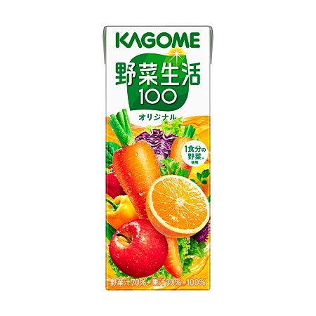 カゴメ 「野菜生活100」