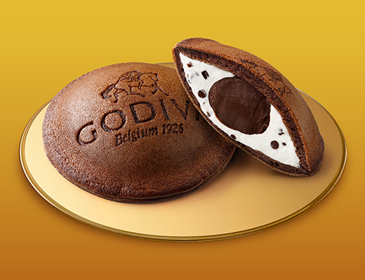 ローソン「Uchi Café×GODIVA どらもっち ショコラ&ホイップ」