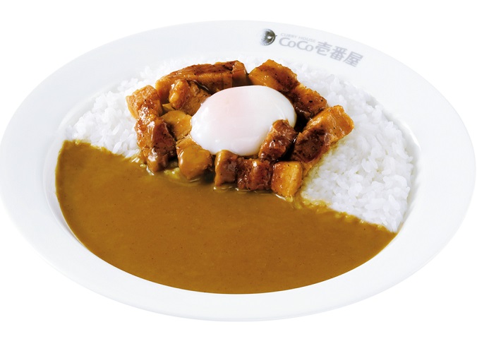 カレーハウスCoCo壱番屋「照りやき肉月見カレー」