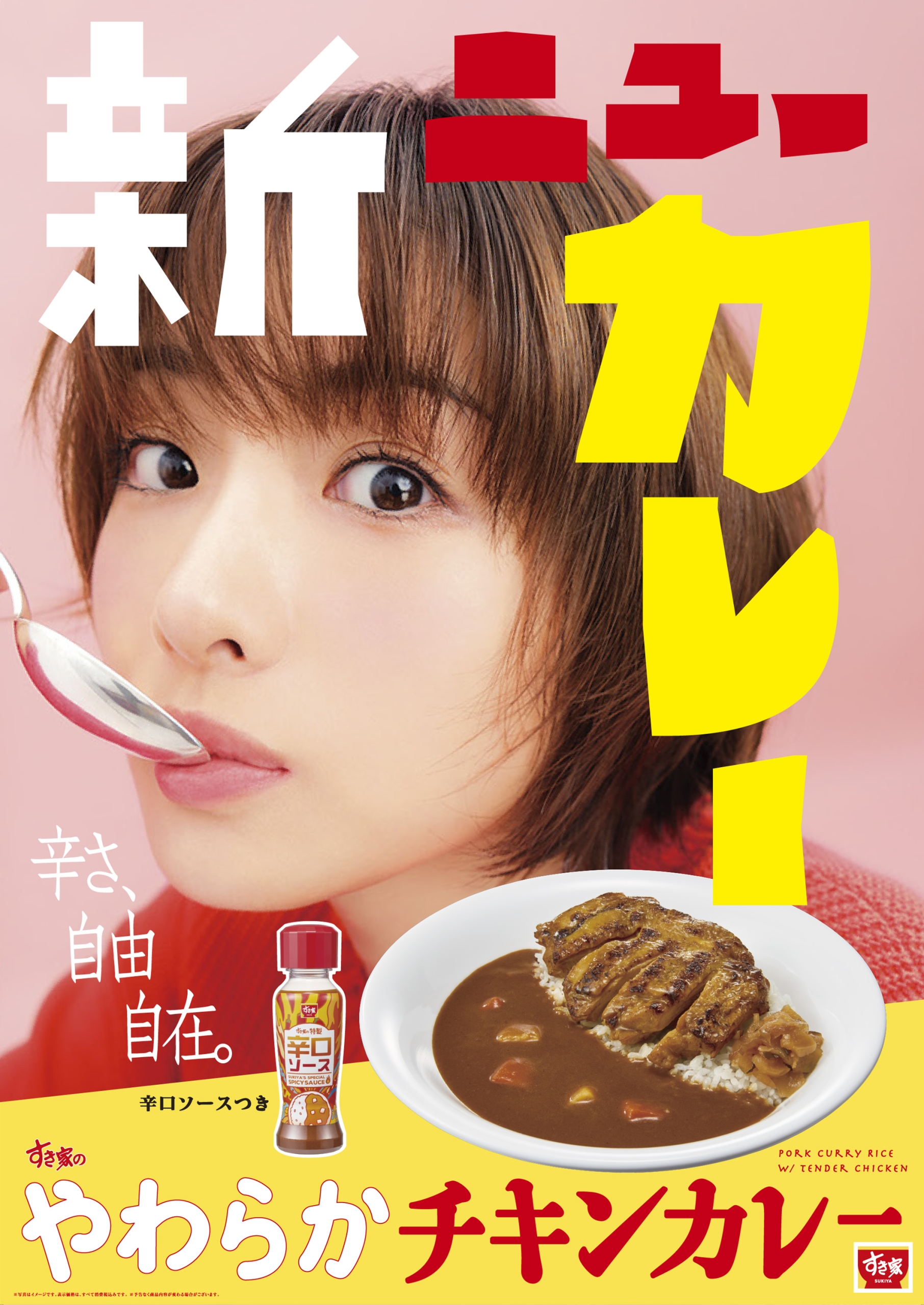 すき家「カレー」完全リニューアル