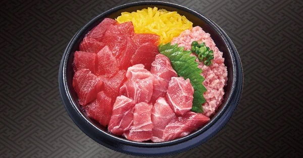 小僧寿し 切落とし本鮪中トロ入り「鮪たっぷり丼」