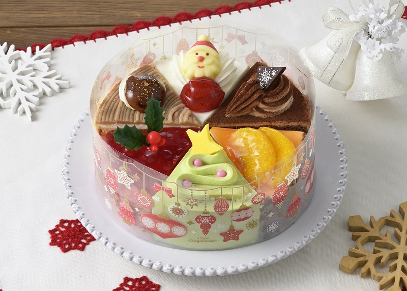 銀座コージーコーナー「6つのクリスマスアソート」