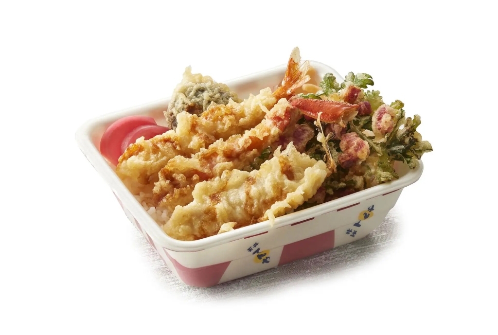 天丼てんや 「冬天丼弁当(お新香付)」