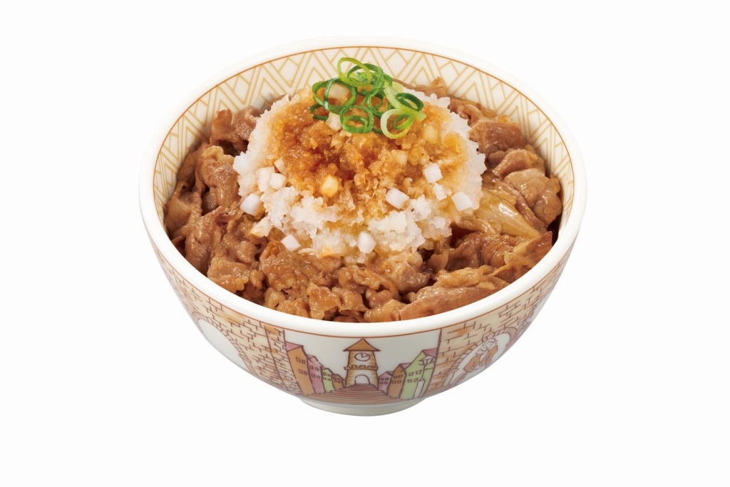 すき家「鬼おろしポン酢牛丼」