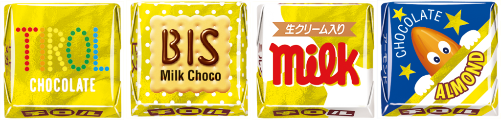 チロルチョコ「ビッグチロル〈ゴールド〉」個包装