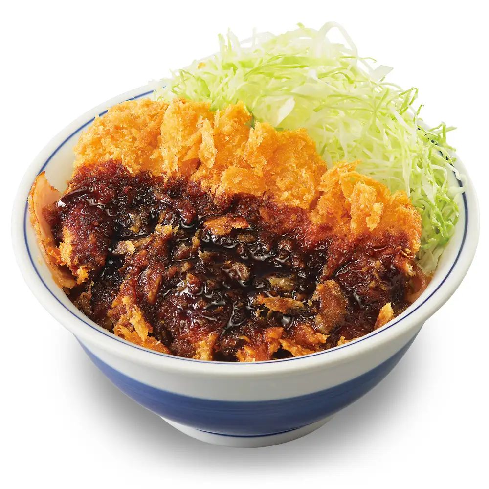 かつや「ど真ん中ベーコンエッグソースカツ丼」