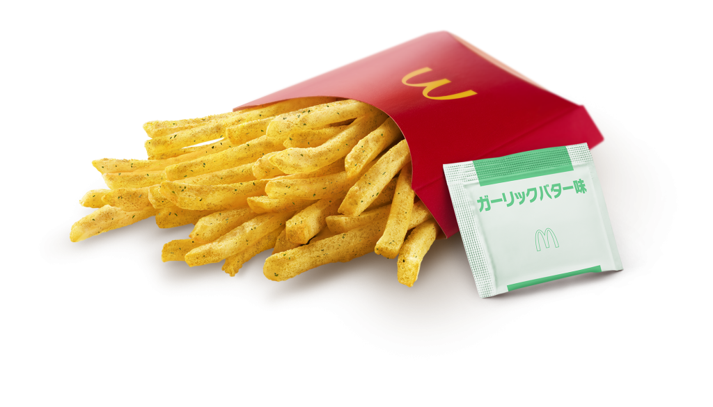 マクドナルド「シャカシャカポテト ガーリックバター味」