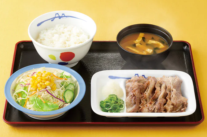 松屋「牛焼肉定食」