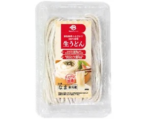 ベイシア 日配品「ベイシア 群馬県産つるぴかり100%使用生うどん 10%増量」