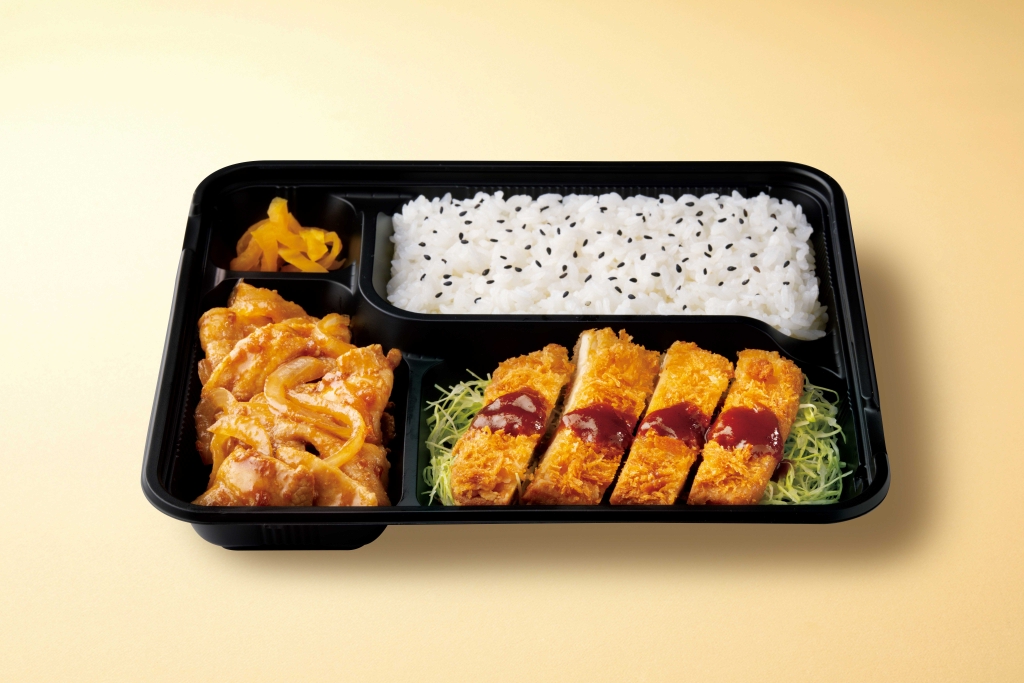 オリジン「チーズチキン生姜焼き弁当」