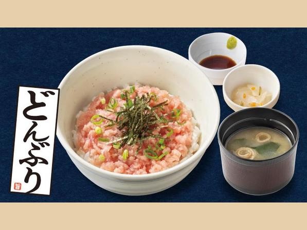 ガスト 「ねぎとろ丼(味噌汁･漬物付き)」