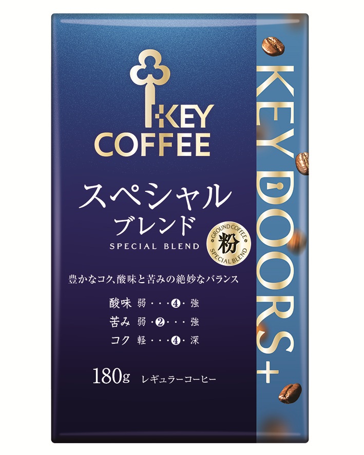 キーコーヒー「KEY DOORS+ スペシャルブレンド(VP)」