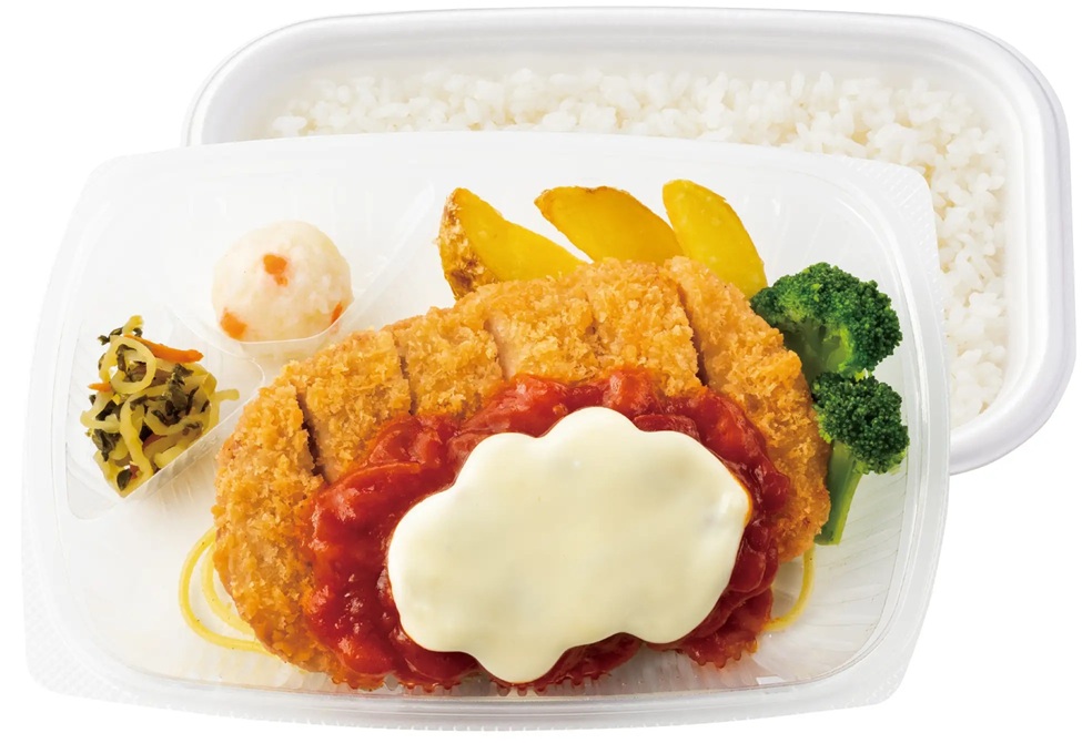 ほっともっと 「濃厚チーズ×トマトソース チーズトマトソースカツ弁当」