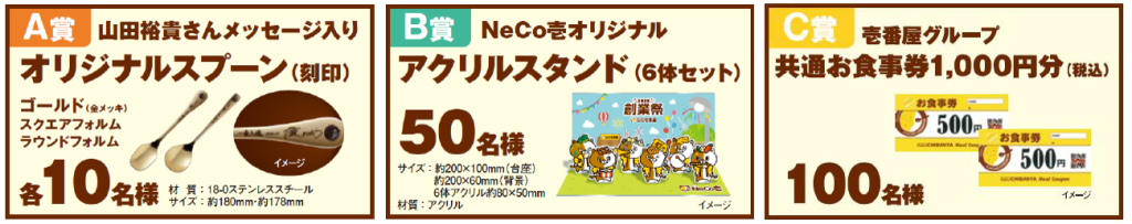 ココイチ「創業祭2025」レシート応募キャンペーン