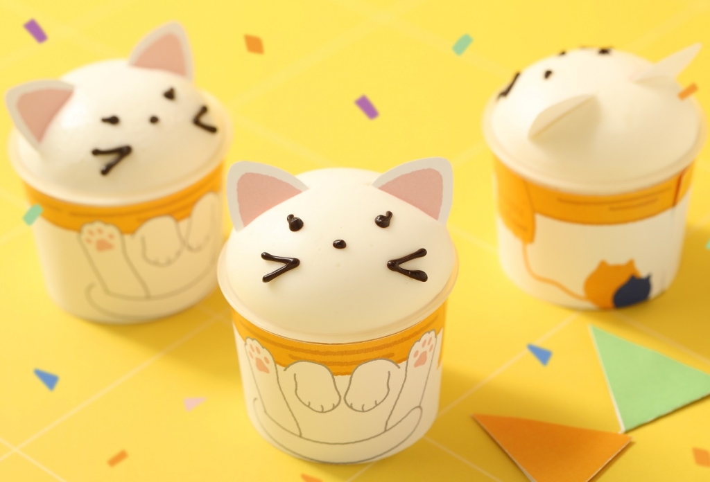 パステル「ねこねこプリン」