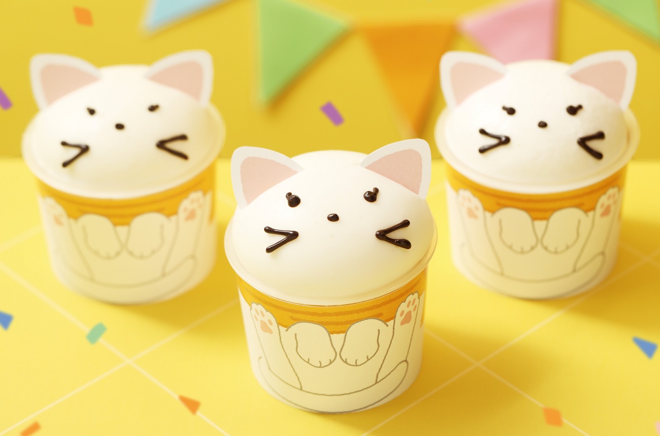 パステル「ねこねこプリン」