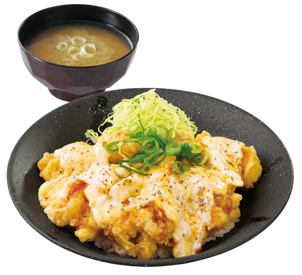 からやま「タルタルとり天丼」