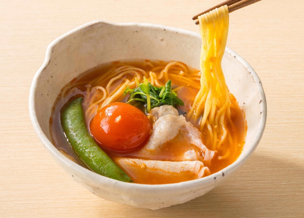 アレンジ「トマトラーメン」