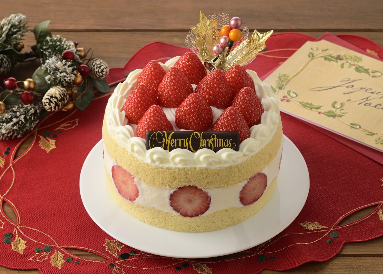 銀座コージーコーナー 2025年の「クリスマスケーキ」は個食ケーキから